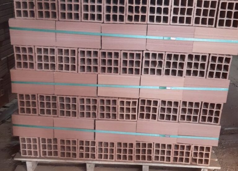 Bloquinhos ceramico de 9 furos 11,5 x 14 x 24 cm